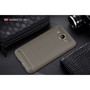 Huawei Y3 2017 TPU Case Carbon Fiber Optik Brushed Schutz H�lle Grau
