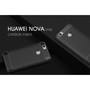 Huawei Nova TPU Case Carbon Fiber Optik Brushed Schutz H�lle Grau