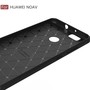 Huawei Nova TPU Case Carbon Fiber Optik Brushed Schutz H�lle Grau
