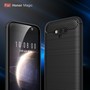 Huawei Honor Magic TPU Case Carbon Fiber Optik Brushed Schutz H�lle Grau