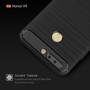 Huawei Honor Note 8 Pro TPU Case Carbon Fiber Optik Brushed Schutz H�lle Grau