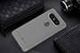 LG Q8 TPU Case Carbon Fiber Optik Brushed Schutz Hlle Grau