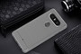 LG Q8 TPU Case Carbon Fiber Optik Brushed Schutz H�lle Grau