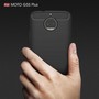 Motorola Moto G5S Plus TPU Case Carbon Fiber Optik Brushed Schutz H�lle Grau