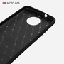Motorola Moto G5S TPU Case Carbon Fiber Optik Brushed Schutz H�lle Grau