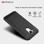 Huawei Honor 6A Pro TPU Case Carbon Fiber Optik Brushed Schutz H�lle Grau