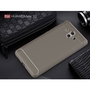 Huawei Mate 10 TPU Case Carbon Fiber Optik Brushed Schutz H�lle Grau