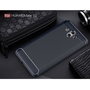 Huawei Mate 10 TPU Case Carbon Fiber Optik Brushed Schutz H�lle Blau