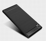 Sony Xperia Z6 TPU Case Carbon Fiber Optik Brushed Schutz Hlle Grau