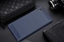Sony Xperia Z6 TPU Case Carbon Fiber Optik Brushed Schutz H�lle Blau