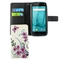 Handyh�lle Tasche f�r Wiko Lenny 4 Lotusblume