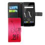 Handyh�lle Tasche f�r Wiko Jerry 2 Be Happy Pink