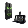 Handyh�lle Tasche f�r Wiko Jerry 2 Dont Touch My Phone Gr�n