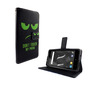 Handyh�lle Tasche f�r Wiko Jerry 2 Dont Touch My Phone Gr�n