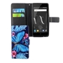 Handyh�lle Tasche f�r Wiko Jerry 2 Blauer Schmetterling