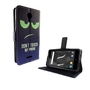 Handyh�lle Tasche f�r Wiko Jerry 2 Dont Touch My Phone Blau / Gr�n