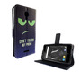 Handyh�lle Tasche f�r Wiko Jerry 2 Dont Touch My Phone Blau / Gr�n
