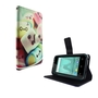 Handyh�lle Tasche f�r Wiko Sunny 2 Schriftzug Marshmallows