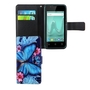 Handyh�lle Tasche f�r Wiko Sunny 2 Blauer Schmetterling