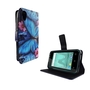 Handyh�lle Tasche f�r Wiko Sunny 2 Blauer Schmetterling