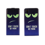 Handyh�lle Tasche Flip f�r Wiko Sunny 2 Dont Touch My Phone Blau / Gr�n