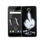 Handy H�lle f�r Wiko Jerry 2 Mittelfinger Smartphone Cover Bumper Schale Etuis