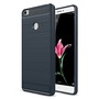 Xiaomi Mi Max TPU Case Carbon Fiber Optik Brushed Schutz H�lle Blau