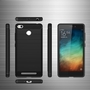 Xiaomi Redmi 3s TPU Case Carbon Fiber Optik Brushed Schutz H�lle Blau