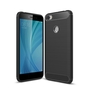 Xiaomi Redmi Note 5A TPU Case Carbon Fiber Optik Brushed Schutz H�lle Schwarz
