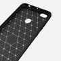 Xiaomi Redmi Note 5A TPU Case Carbon Fiber Optik Brushed Schutz H�lle Blau