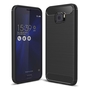 Asus Zenfone V V520KL TPU Case Carbon Fiber Optik Brushed Schutz H�lle Schwarz