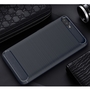 Asus Zenfone 4 Max ZC554KL TPU Case Carbon Fiber Optik Brushed Schutz H�lle Blau