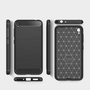 Asus Zenfone Live ZB501KL TPU Case Carbon Fiber Optik Brushed Schutz H�lle Schwarz
