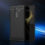 Lenovo K8 Note TPU Case Carbon Fiber Optik Brushed Schutz H�lle Schwarz