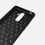 Lenovo K8 Note TPU Case Carbon Fiber Optik Brushed Schutz H�lle Blau