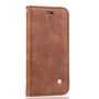 Handy H�lle Schutz Tasche f�r Apple iPhone 6 Cover Wallet Etui Braun