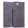 Handy H�lle Schutz Tasche f�r Apple iPhone 7 Plus Cover Wallet Etui Grau