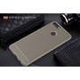 Huawei Y9 2018 H�lle Silikon Grau Carbon Optik Case TPU Handyh�lle Bumper 211759