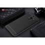 Samsung Galaxy A6 Plus 2018 H�lle Silikon Schwarz Carbon Optik Case TPU Handyh�lle Bumper 211772
