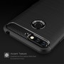 Huawei Honor 7A H�lle Silikon Grau Carbon Optik Case TPU Handyh�lle Bumper 211777