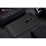 Nokia X6 H�lle Silikon Schwarz Carbon Optik Case TPU Handyh�lle Bumper 211784