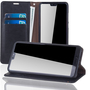 Handy H�lle Schutz Tasche f�r Huawei P20 Cover Wallet Etui Schwarz