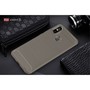 Xiaomi Mi 8 H�lle Silikon Grau Carbon Optik Case TPU Handyh�lle Bumper