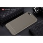 Huawei Y5 2018 H�lle Silikon Grau Carbon Optik Case TPU Handyh�lle Bumper