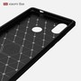 Xiaomi Mi 8 SE H�lle Silikon Grau Carbon Optik Case TPU Handyh�lle Bumper