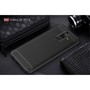 Samsung Galaxy J8 2018 H�lle Silikon Schwarz Carbon Optik Case TPU Handyh�lle Bumper