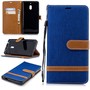 Tasche f�r Nokia 2.1 Jeans Cover Handy Schutz H�lle Case Blau