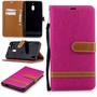 Tasche f�r Nokia 2.1 Jeans Cover Handy Schutz H�lle Case Pink