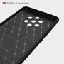 Nokia 9 Pure View TPU Case Carbon Fiber Optik Brushed Schutz H�lle Schwarz