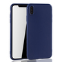 Apple iPhone XS Max Handyh�lle Schutzcase Backcover Tasche H�lle Case Etuis Blau